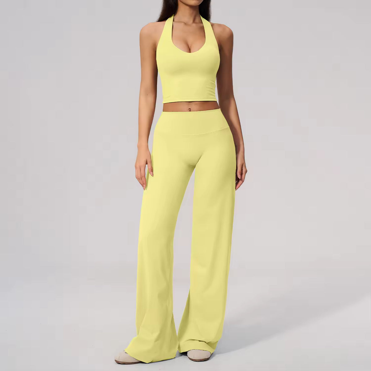 Pure Flow Halter Yoga Set