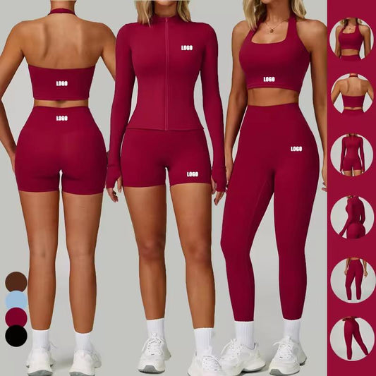 CloudSoft High-Waist Performance Workout Set
